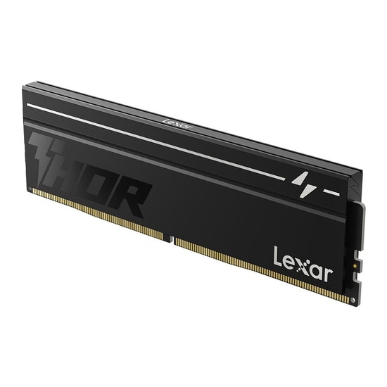 Lexar Thor 16GB (1x16GB) DDR5 6000MHz CL38 RAM (LD5U16G60C380V-RGS) - Soğutuculu UDIMM Masaüstü Belleği, DDR5-6000 MHz