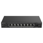 Ruijie Reyee RG-ES209MG-P 8 Port 2.5G Cloud Yönetilebilir Switch - 130W PoE, 1x10G SFP+, 1x2.5G RJ45 Uplink