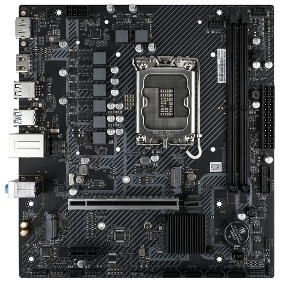 Colorful H810M-T V20 LGA1851 DDR5 Anakart - Intel H810, 6400MHz, 96GB RAM, 2x M.2, PCIe 4.0, HDMI, mATX, 24 Ay