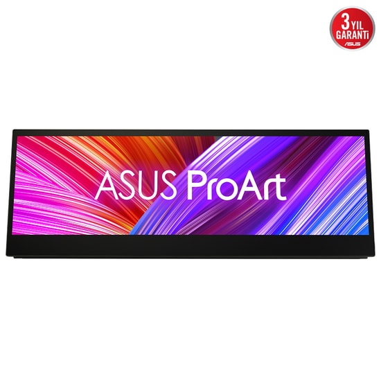 Asus ProArt PA147CDV 14" 60Hz 5ms IPS Dokunmatik Taşınabilir Monitör - 1920x550, %100 sRGB, 400cd, ASUS Dial