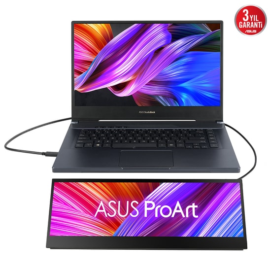 Asus ProArt PA147CDV 14" 60Hz 5ms IPS Dokunmatik Taşınabilir Monitör - 1920x550, %100 sRGB, 400cd, ASUS Dial