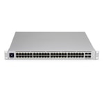 Ubiquiti USW-48-POE 48 Port Gigabit Yönetilebilir Switch - 4x1G SFP Uplink, 32 Port 195W PoE, Rackmount Kasa