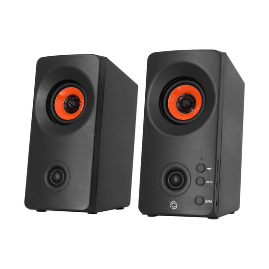 Frisby FS-2134U 2.0 Siyah Bluetooth Hoparlör - 6W RMS, Stereo Ses, USB Güçlü, PC ve Multimedya Uyumlu Ses Sistemi