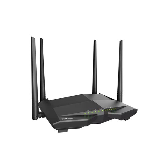 Tenda V15 AX1500 Wi-Fi 6 VDSL2/ADSL2+ Modem Router - 1201Mbps, Dual Band, 4 Gigabit Port, USB, MU-MIMO, Beamforming