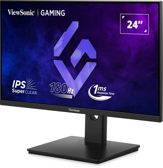 ViewSonic XG24G1 23.8" Full HD 180Hz 1ms SuperClear IPS Oyuncu Monitörü - HDR10, 300 nit, HDMI, DP, G-Sync Uyumlu