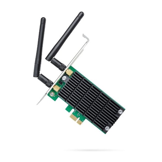 TP-Link Archer T4E AC1200 Çift Bantlı PCIe Kablosuz Ağ Adaptörü - 867+300Mbps, Beamforming, 2x2 MIMO, 2 Anten