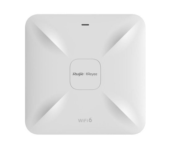 Ruijie Reyee RG-RAP2260(E) AX3200 WiFi 6 Tavan Tipi Access Point - 2.5G Port, 2.4/5GHz, 4x4 MIMO, PoE (Adaptörsüz)
