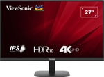 ViewSonic VA2708-4K-HD 27" 4K UHD IPS Monitör - 3840x2160, 60Hz, 4ms, HDMI, DisplayPort, VESA, Anti-Glare Ekran