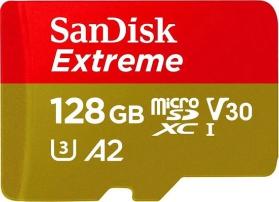 Sandisk EXTREME SANDISK SDSQXAA-128G-GN6MN 190MB/S 128GB MICRO SD Kart Bellek