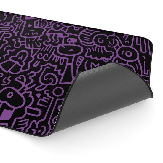 Hawk HWK-DDL-9040 Doodle 90x40 Mouse Pad - XL 900x400mm, Hassas Yüzey, Kaymaz Tabanlı Oyuncu Mousepad