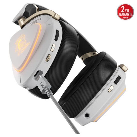 ASUS ROG Delta II KJP RGB Kablosuz Oyuncu Kulaklığı - Tri-Mode, 50mm Sürücü, Çıkarılabilir Mikrofon, PS5 Uyumlu
