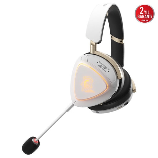 ASUS ROG Delta II KJP RGB Kablosuz Oyuncu Kulaklığı - Tri-Mode, 50mm Sürücü, Çıkarılabilir Mikrofon, PS5 Uyumlu