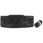 Frisby FK-4880QU Kablosuz Multimedya Q Klavye Mouse Set - Siyah, 2.4GHz Optik Mouse, USB Alıcı, Multimedya Tuşlar
