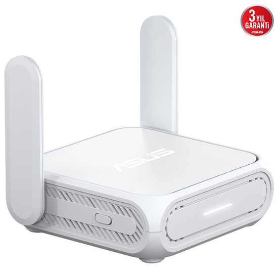 Asus RT-BE58 GO WiFi 7 BE3600 Dual Band Taşınabilir Router - 3600 Mbps, 2 Anten, 2 Port, AiMesh, 4G/5G Tethering