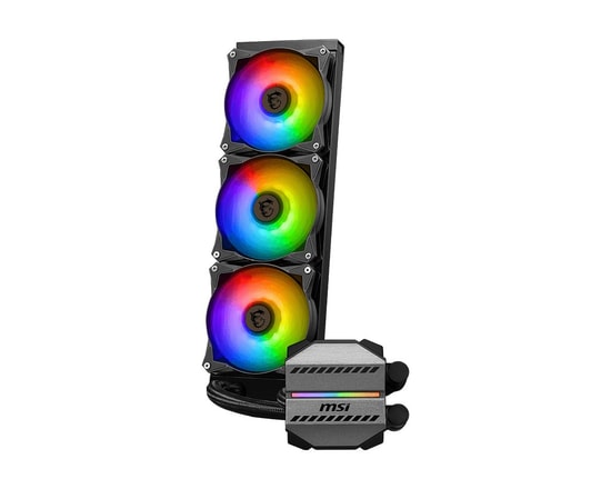 MSI MAG CORELIQUID M360 360mm ARGB Sıvı İşlemci Soğutucu - 3x120mm PWM Fan, 78.73 CFM, Intel-AMD Uyumlu, Siyah