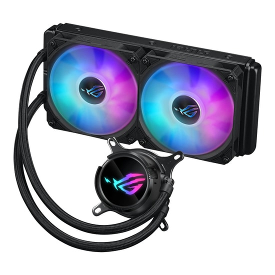 ASUS ROG STRIX LC III 240 ARGB Siyah İşlemci Sıvı Soğutucu - 2x120mm Fan, ARGB, Aura Sync, 6 Yıl Garanti