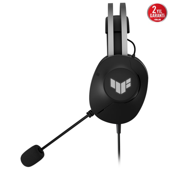 Asus TUF Gaming H1 Gen II A302 Kablolu USB Mikrofonlu Kulaklık - 40mm Sürücü, 32ohm, 20Hz-20KHz, 7.1 Sanal Ses