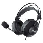 Cougar Immersa Essential CGR-P40B-350 Oyuncu Kulaklığı - 40mm Sürücü, 3.5mm Jack, Mikrofonlu, Klasik Tasarım