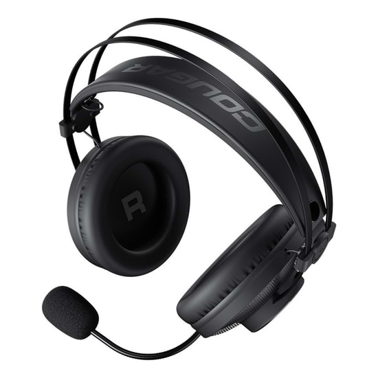 Cougar Immersa Essential CGR-P40B-350 Oyuncu Kulaklığı - 40mm Sürücü, 3.5mm Jack, Mikrofonlu, Klasik Tasarım