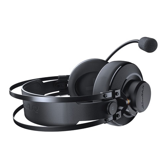 Cougar VM410 Classic Oyuncu Kulaklığı (CGR-P53B-550) - 53mm Sürücü, 32 Ohm, 3.5mm Kablolu, Gürültü Engelleyen Mikrofon