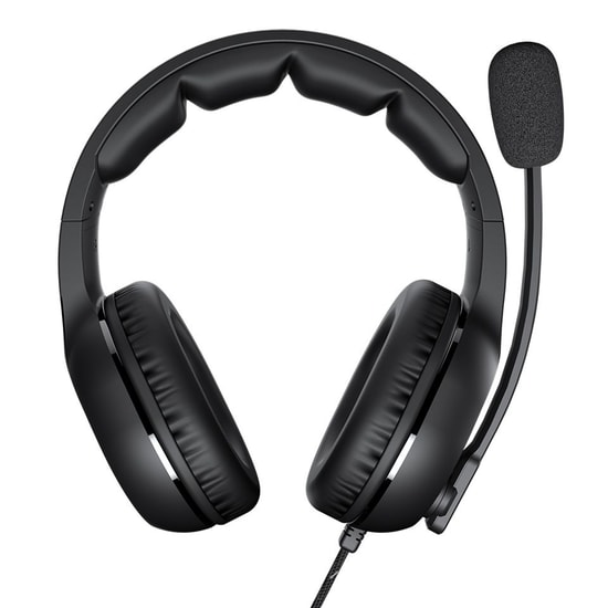 Cougar HX330 Oyuncu Kulaklığı (CGR-P50B-250) - 50mm Sürücü, 32 Ohm, 3.5mm Jak, Gürültü Engelleyen Mikrofon, Siyah