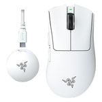 Razer DeathAdder V4 Pro Beyaz Kablosuz Oyuncu Mouse (RZ01-05330200-R3G1) - 45000 DPI, 8000Hz, 57g, Optik
