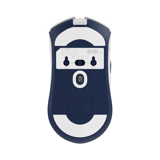 Hawk HM120B Beyaz Tri-Mode Kablosuz Gaming Mouse - 12500 DPI, 1000Hz, BT/2.4 GHz Bağlantı, Profesyonel Oyuncu Mouse
