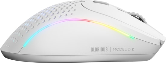 Glorious Model D 2 GLO-MS-DWV2-MW Beyaz Kablosuz Oyuncu Mouse - 26000 DPI, 66g Hafiflik, 650 IPS, 6 Tuş, RGB