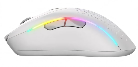 Glorious Model D 2 GLO-MS-DWV2-MW Beyaz Kablosuz Oyuncu Mouse - 26000 DPI, 66g Hafiflik, 650 IPS, 6 Tuş, RGB