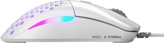 Glorious Model O Eternal GLO-OE-W-WHT Beyaz RGB Kablolu Oyuncu Mouse - 12000 DPI, 55g Hafiflik, 300 IPS, 6 Tuş