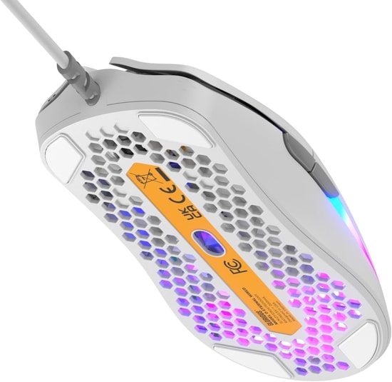 Glorious Model O Eternal GLO-OE-W-WHT Beyaz RGB Kablolu Oyuncu Mouse - 12000 DPI, 55g Hafiflik, 300 IPS, 6 Tuş