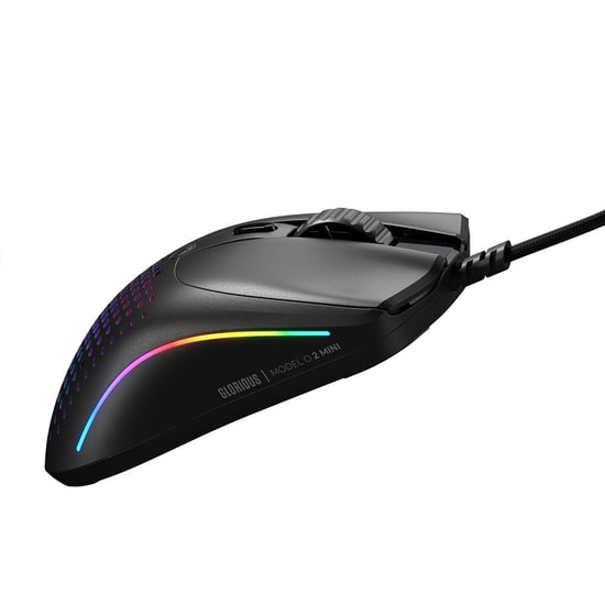 Glorious Model O 2 Mini GLO-MS-OMV2-MB Siyah Kablolu Oyuncu Mouse - 26000 DPI, 49g Hafiflik, 650 IPS, 6 Tuş