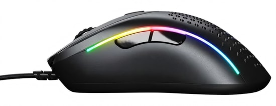 Glorious Model D 2 GLO-MS-DV2-MB Siyah RGB Kablolu Oyuncu Mouse - 26000 DPI, 58g Hafiflik, 650 IPS, 6 Tuş, Mat Siyah