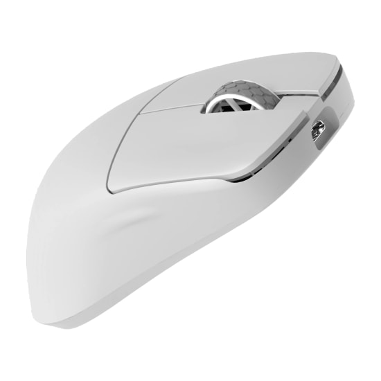 Hawk HM220B Beyaz Tri-Mode Kablosuz Gaming Mouse: 12000 DPI, 1000Hz, BT/2.4 GHz Bağlantı, Profesyonel Oyuncu Mouse