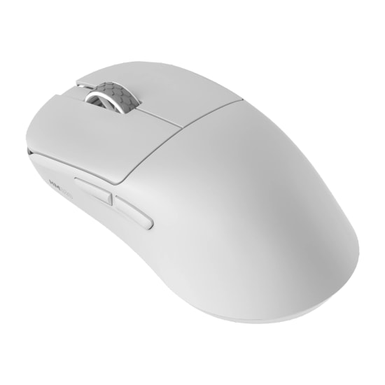 Hawk HM220B Beyaz Tri-Mode Kablosuz Gaming Mouse: 12000 DPI, 1000Hz, BT/2.4 GHz Bağlantı, Profesyonel Oyuncu Mouse