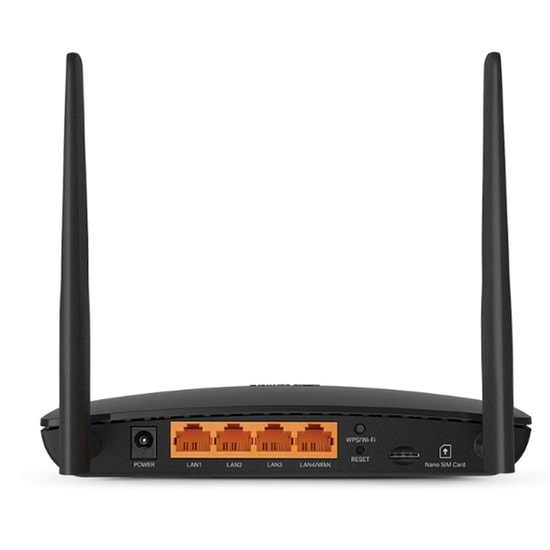 TP-Link Archer MR402 AC1200 Çift Bant 4G LTE Router - WiFi 5, Masaüstü Plastik Kasa, PPPoE Support, Sim Kartlı