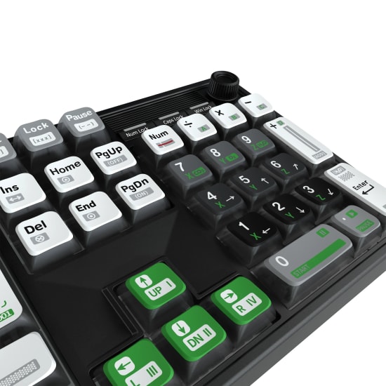 Hawk HK510 Mekanik Prelubed Switch RGB Tri-Mode Kablosuz Oyuncu Klavyesi - Bluetooth/2.4GHz/Kablolu Bağlantı