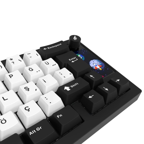 Hawk HK540 Mekanik Prelubed Switch RGB Oyuncu Klavyesi - TR Q Düzen, Kablolu Bağlantı, Profesyonel Gaming Klavye
