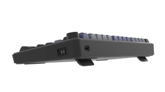 Hawk HK255GP Gri Pembe Q Türkçe RGB Kablosuz Gaming Klavye - Bluetooth, LCD Ekran, 19 Anti-Ghosting, Multimedya Tuşlu