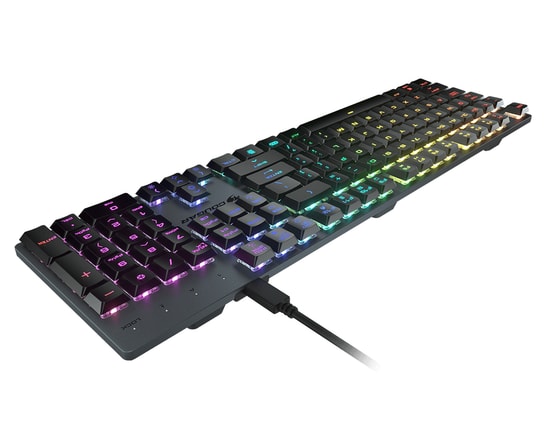 Cougar Luxlim CGR-WO1MI-LUX RGB Red Switch Kablolu Mekanik Oyuncu Klavyesi - İngilizce Q, 1.6m, Anti-Ghosting
