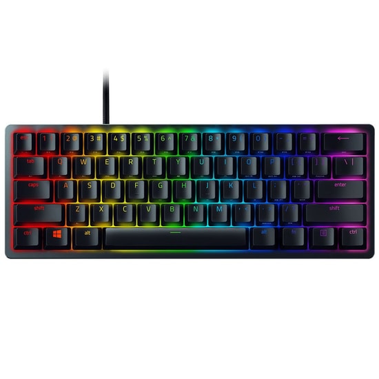 RAZER RZ03-03390200-R3M1 Huntsman Mini Red Switch Klavye - 60 Optik Oyuncu Klavyesi, Mekanik Anahtar, RGB