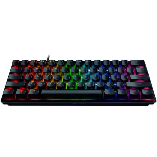 RAZER RZ03-03390200-R3M1 Huntsman Mini Red Switch Klavye - 60 Optik Oyuncu Klavyesi, Mekanik Anahtar, RGB