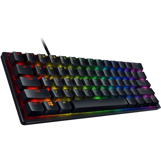 RAZER RZ03-03390200-R3M1 Huntsman Mini Red Switch Klavye - 60 Optik Oyuncu Klavyesi, Mekanik Anahtar, RGB