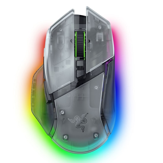 Razer Basilisk V3 Pro Beyaz Kablosuz Oyuncu Mouse (RZ01-05240400-R3G1) - 35000 DPI, Optik Sensör, RGB, 750 IPS