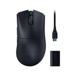 Razer DeathAdder V3 Pro 8K Siyah Kablosuz Oyuncu Mouse (RZ01-04630300-R3WL) - 30000 DPI, 8K Hz, 63g Optik Sensör