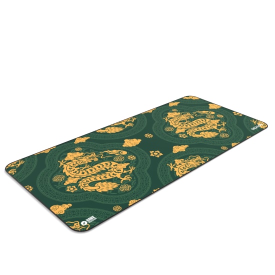 Hawk Green Dragon 90x40 Mouse Pad (GREEN-DRAGON-90X40-MOUSE-PAD) - XL 900x400mm, 3mm, Suya Dayanıklı Kaymaz Taban