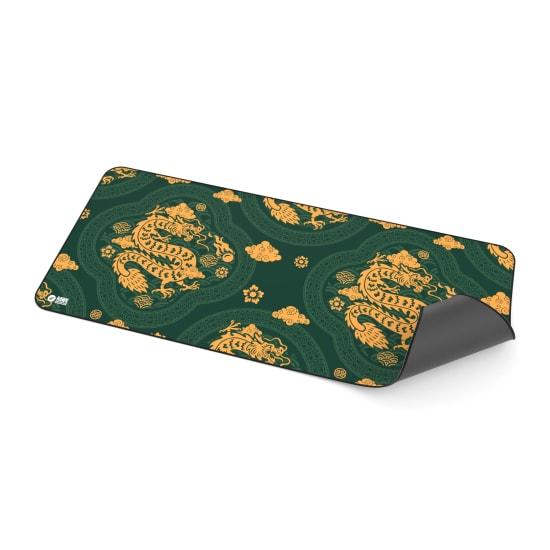 Hawk Green Dragon 90x40 Mouse Pad (GREEN-DRAGON-90X40-MOUSE-PAD) - XL 900x400mm, 3mm, Suya Dayanıklı Kaymaz Taban
