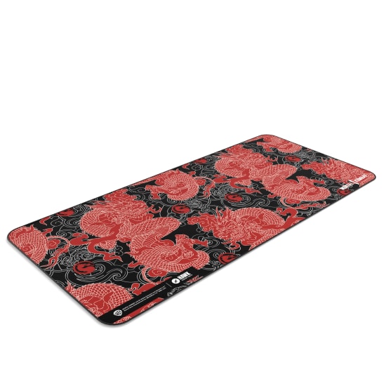 Hawk Mortal Kombat Red Dragon 90x40 Mouse Pad - XL 900x400x3mm Dikişli Suya Dayanıklı OYUNCU Mousepad (MK-RD-9040)