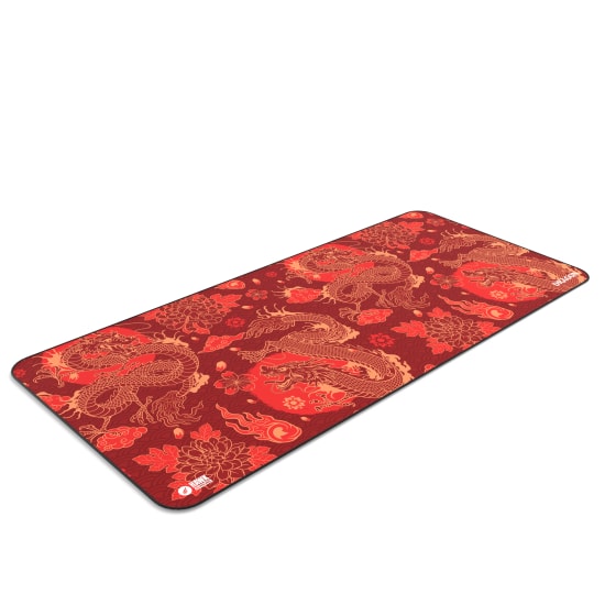 Hawk Red Dragon 90x40 Mouse Pad (RED-DRAGON-90X40-MOUSE-PAD) - XL 900x400mm, 3mm, Suya Dayanıklı Kaymaz Taban Tablo