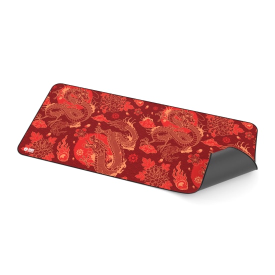 Hawk Red Dragon 90x40 Mouse Pad (RED-DRAGON-90X40-MOUSE-PAD) - XL 900x400mm, 3mm, Suya Dayanıklı Kaymaz Taban Tablo